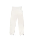 The Terry Sweatpants by Kule are plain white cotton terry sweatpants with an elastic waistband, side pockets, and elastic cuffs, shown on a white background.