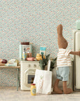 The Maileg Carrots in Bag by Maileg adds a cute touch next to the refrigerator and inspires imaginative kitchen play.