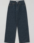 Dark wash straight-leg jeans by Moussy, handcrafted in Japan from 100 cotton with a mid-rise fit.