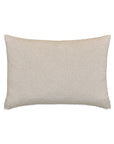 Textured beige woven Evelina Dutch Euro pillow, 27x37 rectangular bedding from Bungalow Furniture & Accessories.