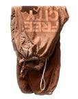 Sun-faded grapefruit pink AirJump pant with snap flap, satin finish by Free City, made in LA.