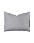 Rectangular cotton pillow sham with small black and white gingham checks by Eastern Accents, Malaya collection.