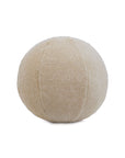 Spherical beige Oliver Boucle pillow from Bungalow Furniture & Accessories.
