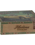 Wooden cigar box with vintage mice artwork on lid, Maileg Grandma & Grandpa set from Bungalow Furniture & Accessories.