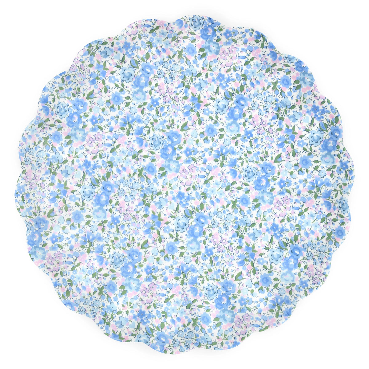 Large reusable plates with Liberty-inspired floral prints by Meri Meri for Bungalow Furniture & Accessories.
