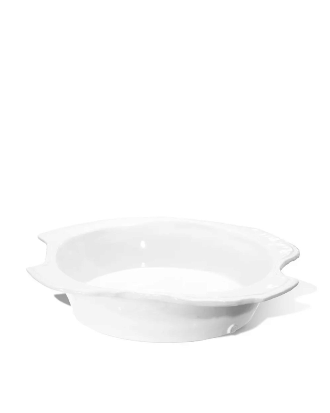 The Montes Doggett 5442-L Bowl No.442L is a white, high-fired ceramic bowl with wide, slightly flared edges, shown on a plain white background.