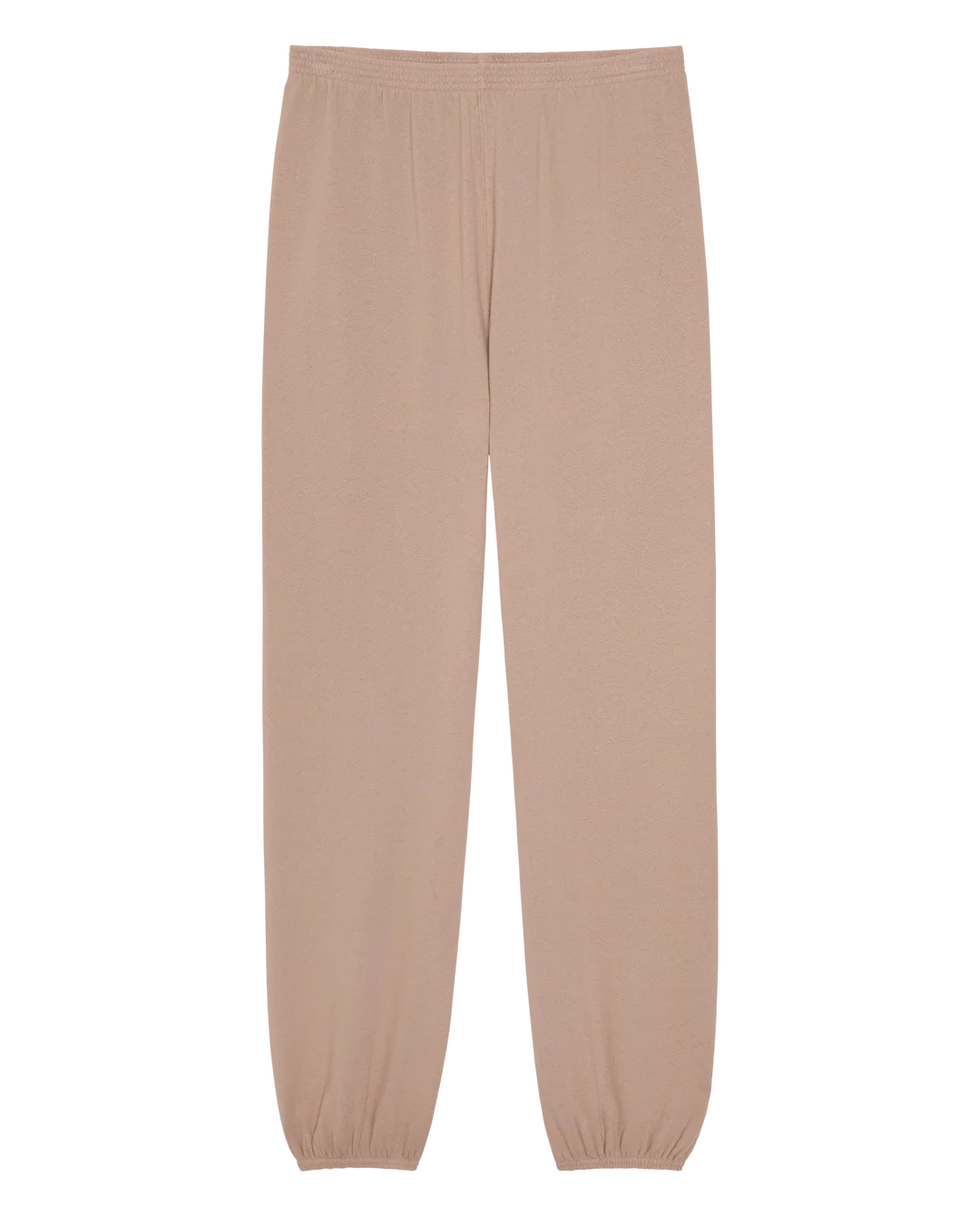 Ballet pink dance pants with elastic waist and cuffs, vintage-inspired by The Great Inc.