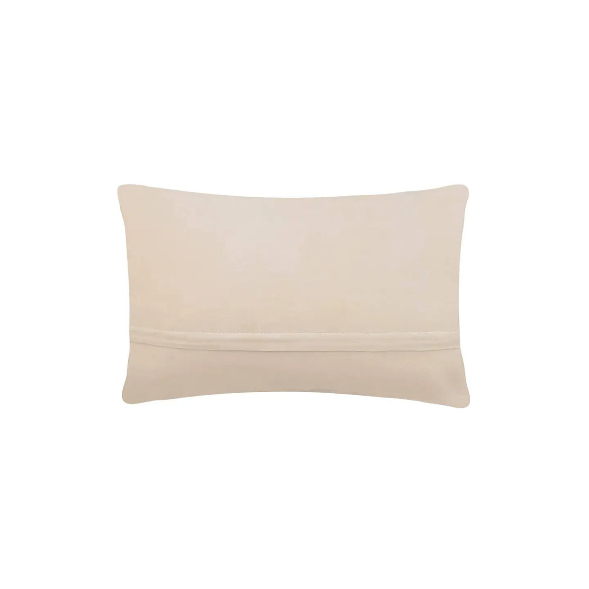 The Faire Patriotic Stars Pillow features a beige rectangular pillowcase with straight seams and an envelope closure, shown against a plain white background.