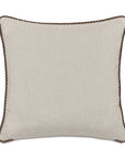 The Eastern Accents Highland Plaid Pillow, shown against a white background, is ideal for pairing with the Highland bedding collection or layering with your favorite flannel plaid pillow for extra warmth and style.