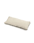 The James Pillow by Libeco Home is a light beige, rectangular cushion with slightly rounded corners and a subtle stonewash finish, shown lying flat on a white background.