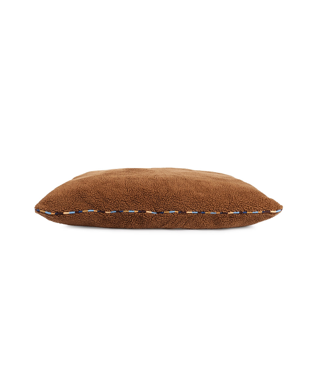 Sherpa Pillow Dog Bed with Memory Foam: Rust / X-Large – Bungalow