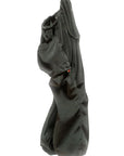 Olive green Free City Cashmereblend Biggy corduroy pants with a loose drawcord and elastic waist.